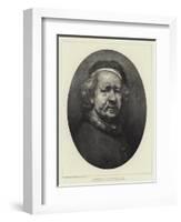 Rembrandt as an Old Man-Rembrandt van Rijn-Framed Giclee Print