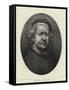 Rembrandt as an Old Man-Rembrandt van Rijn-Framed Stretched Canvas