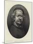 Rembrandt as an Old Man-Rembrandt van Rijn-Mounted Giclee Print