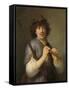 Rembrandt as Shepherd with Staff and Flute, 1636-Govaert Flinck-Framed Stretched Canvas