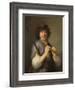 Rembrandt as Shepherd with Staff and Flute, 1636-Govaert Flinck-Framed Giclee Print