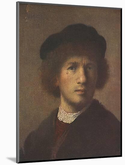 Rembrandt, Bulletin Offic-null-Mounted Art Print