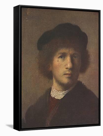 Rembrandt, Bulletin Offic-null-Framed Stretched Canvas