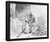 Rembrandt Harmensz. van Rijn (Homecoming of the Prodigal Son) Art Poster Print-null-Framed Poster