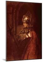 Rembrandt Harmensz. van Rijn (Man with arms (Alexander the Great)) Art Poster Print-null-Mounted Poster