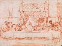 The Last Supper, after Leonardo da Vinci, 1634-35-Rembrandt Harmensz. van Rijn-Giclee Print