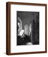 Rembrandt in Studio-null-Framed Art Print