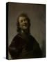 Rembrandt Laughing, C. 1628-Rembrandt van Rijn-Stretched Canvas