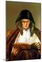 Rembrandt Old Woman Reading Art Print Poster-null-Mounted Poster