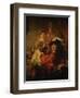 Rembrandt (Self-Portrait) and Saskia in the Parable of the Prodigal Son, 1635-39-Rembrandt van Rijn-Framed Giclee Print