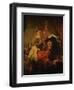 Rembrandt (Self-Portrait) and Saskia in the Parable of the Prodigal Son, 1635-39-Rembrandt van Rijn-Framed Giclee Print