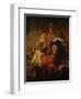 Rembrandt (Self-Portrait) and Saskia in the Parable of the Prodigal Son, 1635-39-Rembrandt van Rijn-Framed Giclee Print