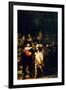 Rembrandt The Night Watch Detail-null-Framed Art Print