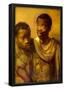 Rembrandt Two Young Africans Art Print Poster-null-Framed Poster