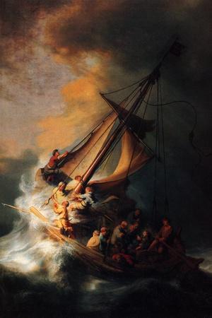 Christ in the Storm on the Lake Genezareth