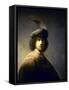 Rembrandt Van Rijn-Rembrandt van Rijn-Framed Stretched Canvas