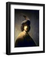 Rembrandt Van Rijn-Rembrandt van Rijn-Framed Giclee Print