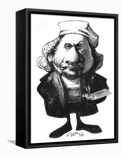 Rembrandt-Gary Brown-Framed Stretched Canvas