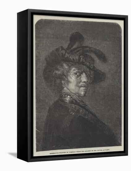 Rembrandt-Rembrandt van Rijn-Framed Stretched Canvas