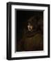 Rembrandts Son Titus in a Monks Habit-Rembrandt van Rijn-Framed Art Print