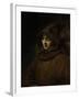 Rembrandts Son Titus in a Monks Habit-Rembrandt van Rijn-Framed Art Print