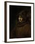 Rembrandts Son Titus in a Monks Habit-Rembrandt van Rijn-Framed Art Print