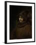 Rembrandts Son Titus in a Monks Habit-Rembrandt van Rijn-Framed Art Print