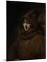 Rembrandts Son Titus in a Monks Habit-Rembrandt van Rijn-Mounted Art Print