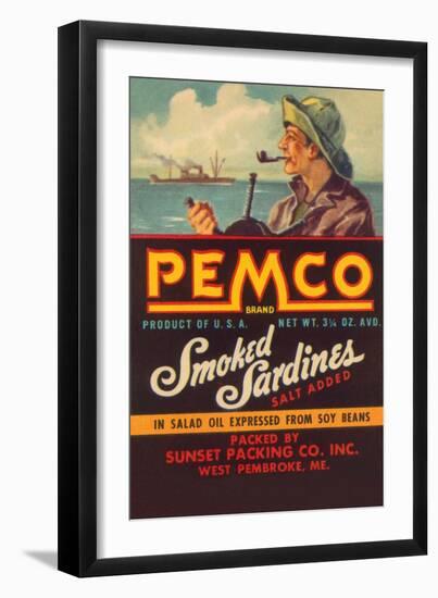 Remco Smoked Sardines-null-Framed Art Print