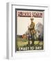 Remember Belgium - Enlist To-day' a Recruitment and Propaganda Poster-null-Framed Giclee Print