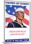 Remember Last December Enlist in Your Navy Today WWII War Propaganda-null-Mounted Poster