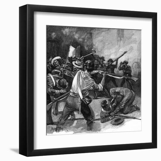 Remember the Alamo!-Ernest Prater-Framed Art Print