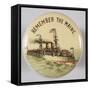 Remember the Maine Pin-null-Framed Stretched Canvas