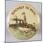 Remember the Maine Pin-null-Mounted Photographic Print
