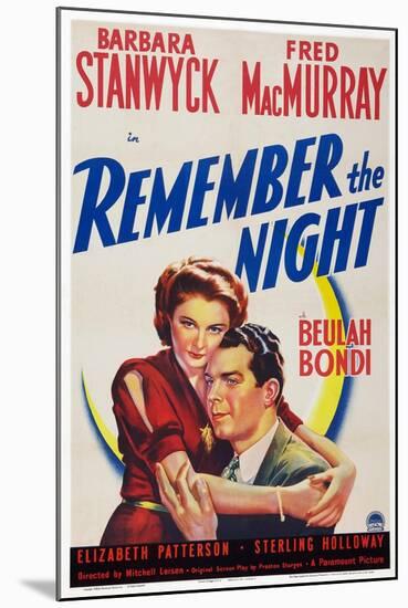 Remember the Night-null-Mounted Art Print