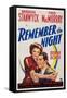 Remember the Night-null-Framed Stretched Canvas