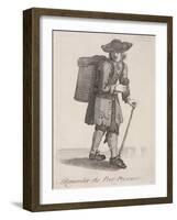 Remember the Poor Prisoners, Cries of London, C1688-Marcellus Laroon-Framed Giclee Print