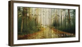 Remember to Explore-Andreas Stridsberg-Framed Giclee Print