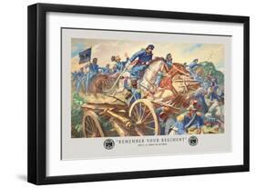 Remember Your Regiment, Mexican-American War-Hal Stone-Framed Art Print