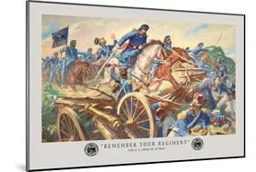 Remember Your Regiment, Mexican-American War-Hal Stone-Mounted Art Print