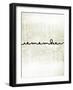 Remember-ALI Chris-Framed Giclee Print