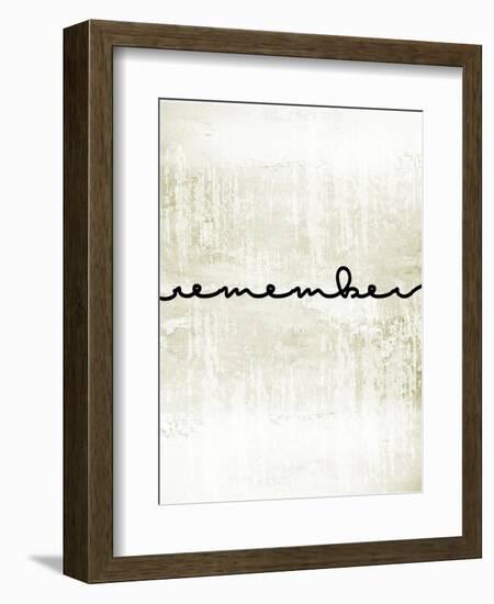 Remember-ALI Chris-Framed Giclee Print