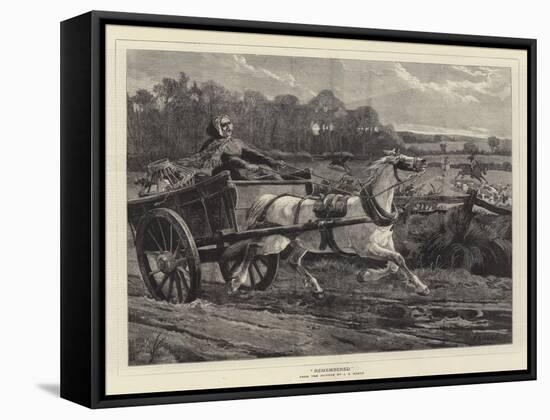 Remembered-John Sargent Noble-Framed Stretched Canvas