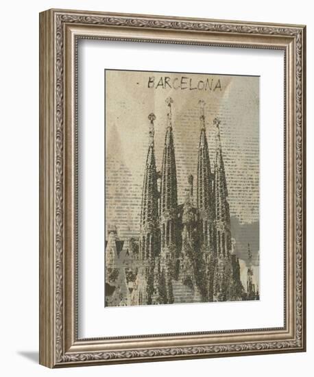 Remembering Barcelona-Irena Orlov-Framed Art Print