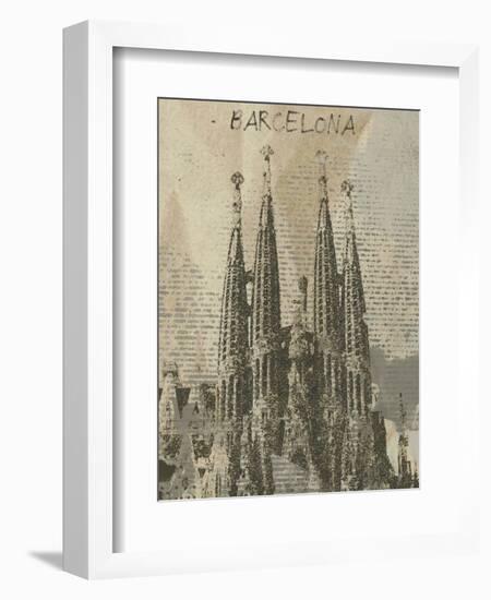 Remembering Barcelona-Irena Orlov-Framed Art Print