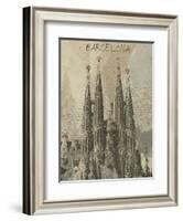 Remembering Barcelona-Irena Orlov-Framed Art Print