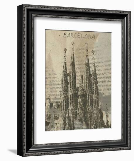Remembering Barcelona-Irena Orlov-Framed Art Print
