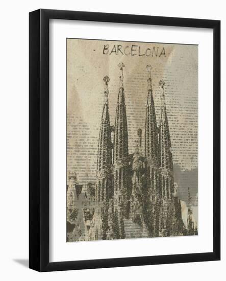 Remembering Barcelona-Irena Orlov-Framed Art Print