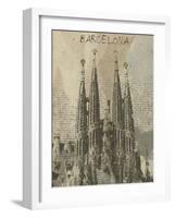 Remembering Barcelona-Irena Orlov-Framed Art Print