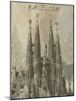 Remembering Barcelona-Irena Orlov-Mounted Art Print